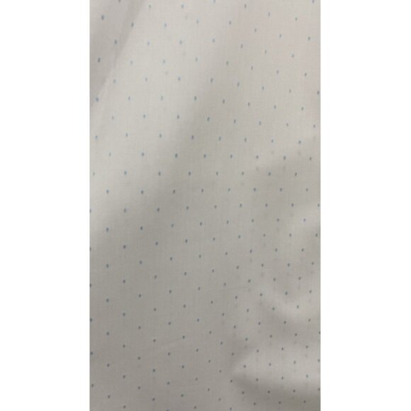 SoieRose 100% Cotton Victorian Nightgown – with Subtle Blue Dots - SR-1204 - Picture 3 of 11